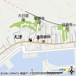千葉県鴨川市天津1513周辺の地図