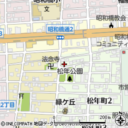 愛知県名古屋市中川区松年町1丁目49周辺の地図