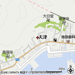 千葉県鴨川市天津1477周辺の地図