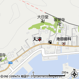 千葉県鴨川市天津1537周辺の地図