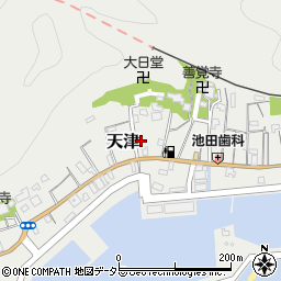 千葉県鴨川市天津1535周辺の地図