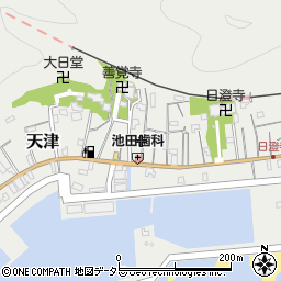 千葉県鴨川市天津1770周辺の地図