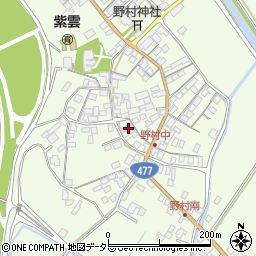 滋賀県近江八幡市野村町896周辺の地図