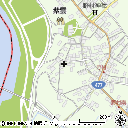 滋賀県近江八幡市野村町946周辺の地図