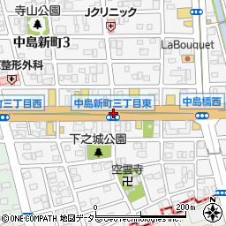 中島新町３東周辺の地図