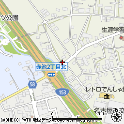 愛知県日進市浅田町西前田125周辺の地図