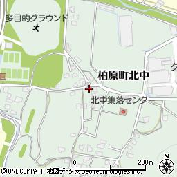 兵庫県丹波市柏原町北中478周辺の地図