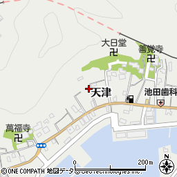 千葉県鴨川市天津1476周辺の地図