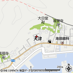 千葉県鴨川市天津1544周辺の地図