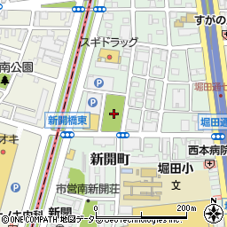 愛知県名古屋市瑞穂区新開町19周辺の地図