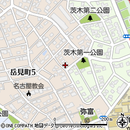 愛知県名古屋市瑞穂区岳見町4丁目85周辺の地図