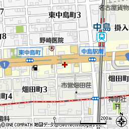 ヒサタ電化センター周辺の地図