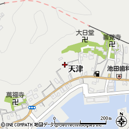 千葉県鴨川市天津1470-6周辺の地図