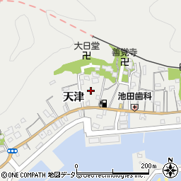 千葉県鴨川市天津1528周辺の地図