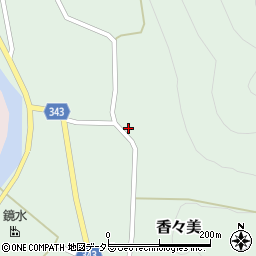 岡山県苫田郡鏡野町香々美475周辺の地図