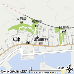 千葉県鴨川市天津1510周辺の地図