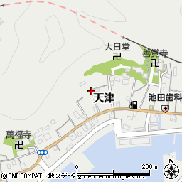 千葉県鴨川市天津1475周辺の地図