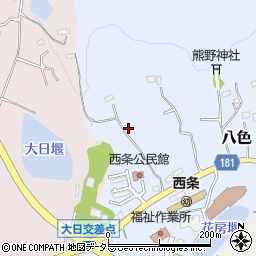 千葉県鴨川市八色1155周辺の地図
