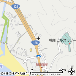 千葉県鴨川市天津3176-2周辺の地図