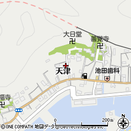 千葉県鴨川市天津1547周辺の地図