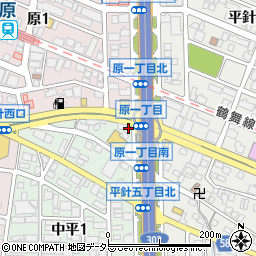 愛知県名古屋市天白区中平1丁目208周辺の地図