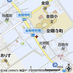 滋賀県近江八幡市金剛寺町303周辺の地図