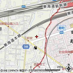 静岡県駿東郡長泉町下土狩98周辺の地図