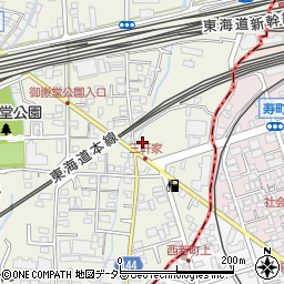 静岡県駿東郡長泉町下土狩103周辺の地図