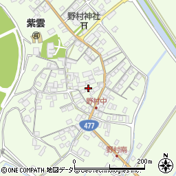滋賀県近江八幡市野村町892周辺の地図