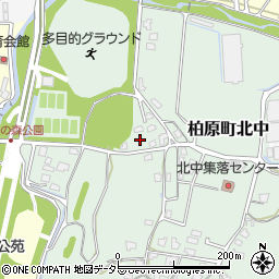 兵庫県丹波市柏原町北中534周辺の地図