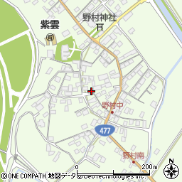 滋賀県近江八幡市野村町867周辺の地図