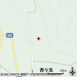 岡山県苫田郡鏡野町香々美284-1周辺の地図