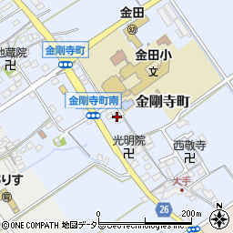 滋賀県近江八幡市金剛寺町289周辺の地図