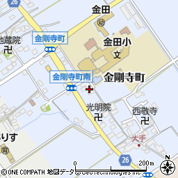 滋賀県近江八幡市金剛寺町289-1周辺の地図