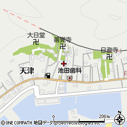 千葉県鴨川市天津1566周辺の地図