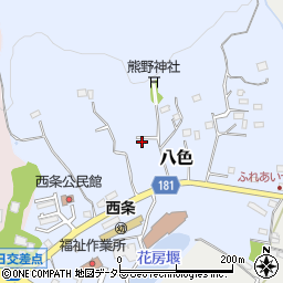 千葉県鴨川市八色1127周辺の地図