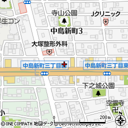 愛知県名古屋市中川区中島新町3丁目2205周辺の地図