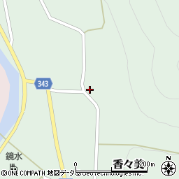 岡山県苫田郡鏡野町香々美404周辺の地図