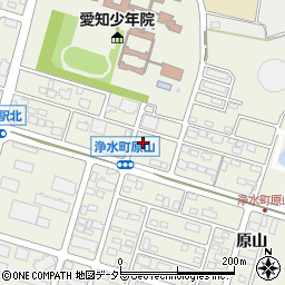 浄水町　自治区周辺の地図