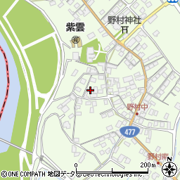 滋賀県近江八幡市野村町861周辺の地図