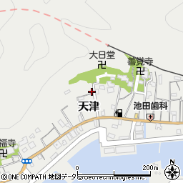 千葉県鴨川市天津1545-6周辺の地図