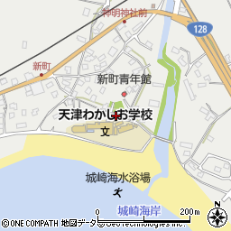 千葉県鴨川市天津1992-1周辺の地図