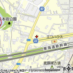 セブンイレブン長泉町本宿店周辺の地図