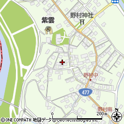 滋賀県近江八幡市野村町862周辺の地図