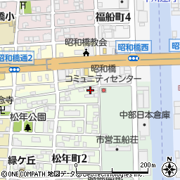 愛知県名古屋市中川区松年町1丁目33周辺の地図