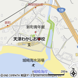 千葉県鴨川市天津1996周辺の地図