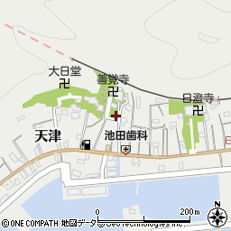 千葉県鴨川市天津1567周辺の地図