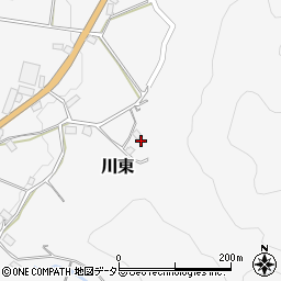 岡山県美作市川東289周辺の地図