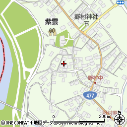 滋賀県近江八幡市野村町865周辺の地図
