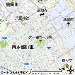 西本郷町公民館周辺の地図